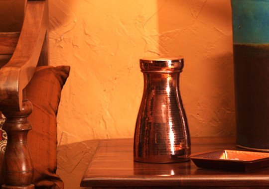 Copper vessel